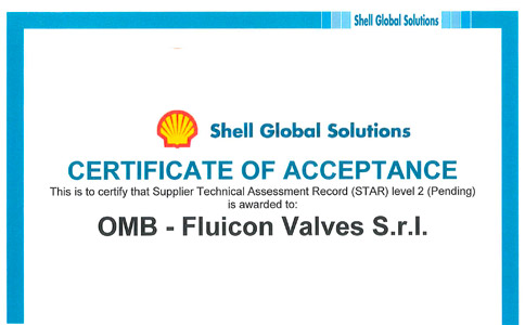 Successful completion of Shell TAT for Fluicon 8